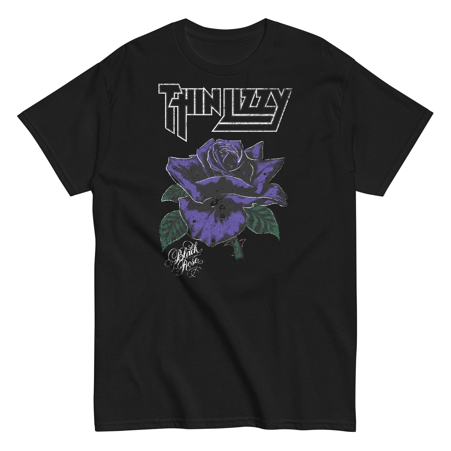 Thin Lizzy - White Outline T Shirt