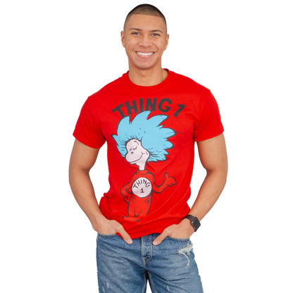 Thing 1 or Thing 2 Adult T Shirt