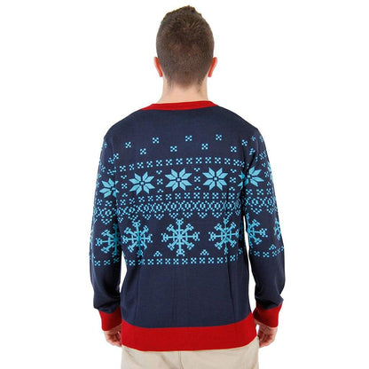 Things 1 & 2 Ugly Christmas Sweater Cardigan