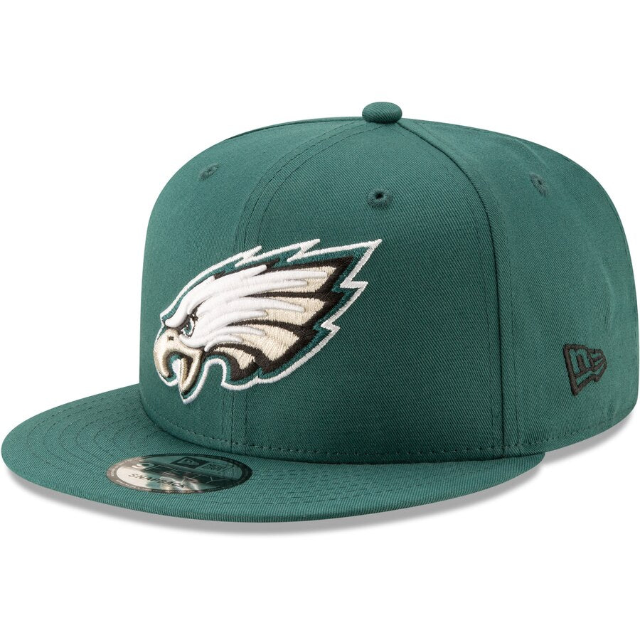 Philadelphia Eagles - Midnight Green Basic 9Fifty Adjustable Snapback Hat New Era