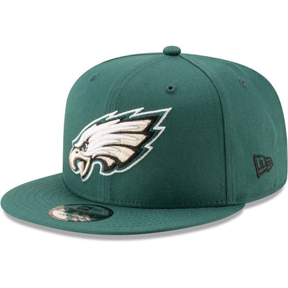 Philadelphia Eagles - Midnight Green Basic 9Fifty Adjustable Snapback Hat New Era