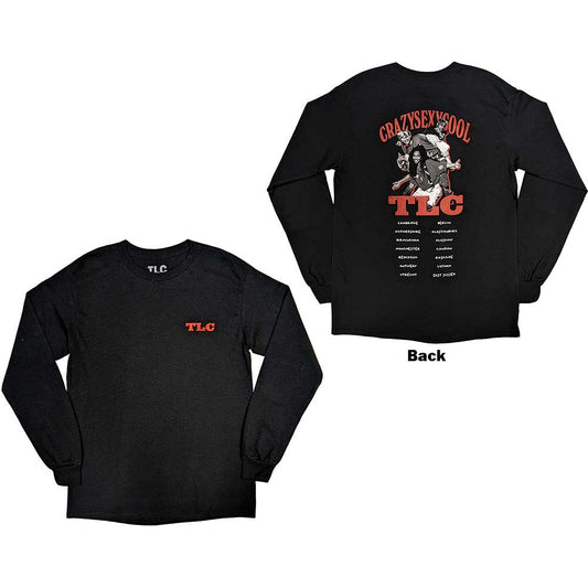 Tlc CrazySexyCool Photo European Tour 2022 Long Sleeve Shirt