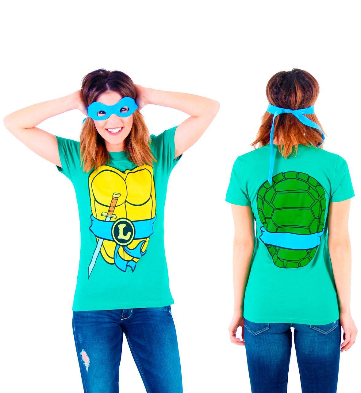TMNT Costume Juniors T Shirt