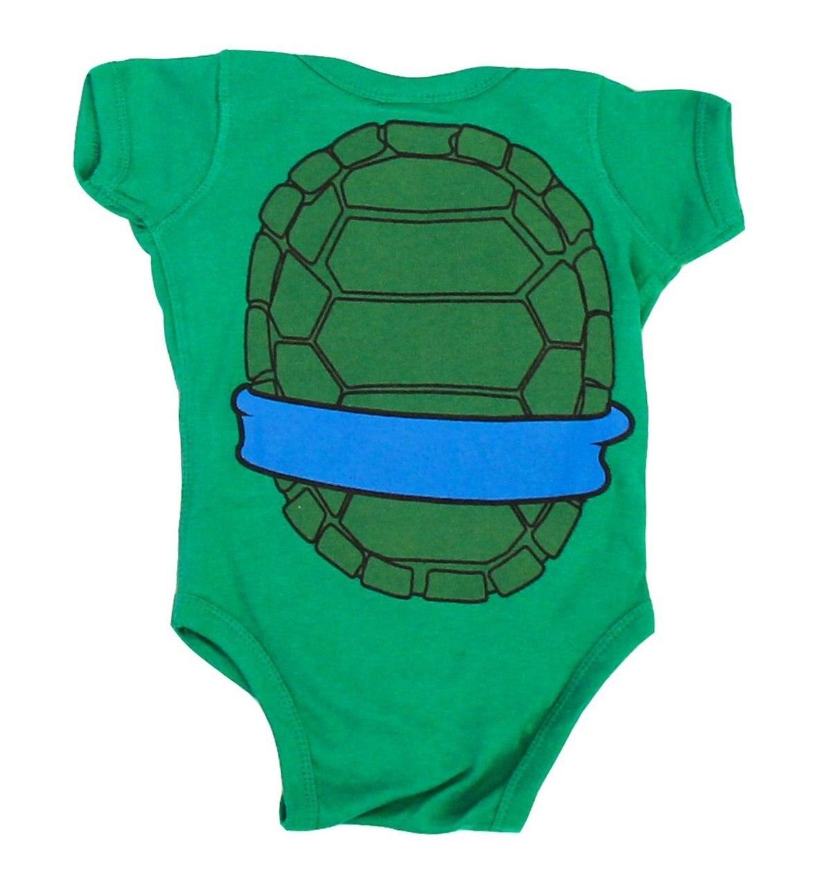 TMNT Green Costume Infant Baby Romper
