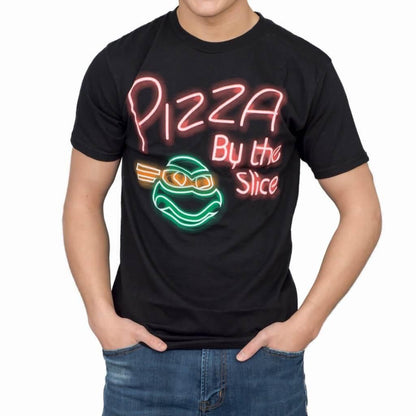 TMNT Pizza Neon T Shirt Tee