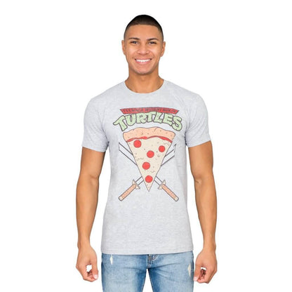 TMNT Pizza Slice Adult T Shirt