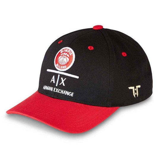 Tokyo Time AX Olimpia Milano Hat Black, Red
