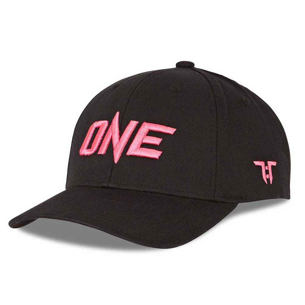 Tokyo Time One Championship Pink Logo Hat Black
