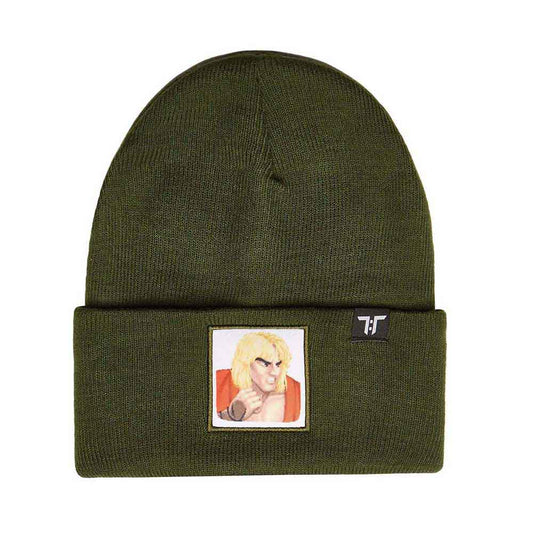 Tokyo Time Street Fighter 2 Ken Beanie Hat Green