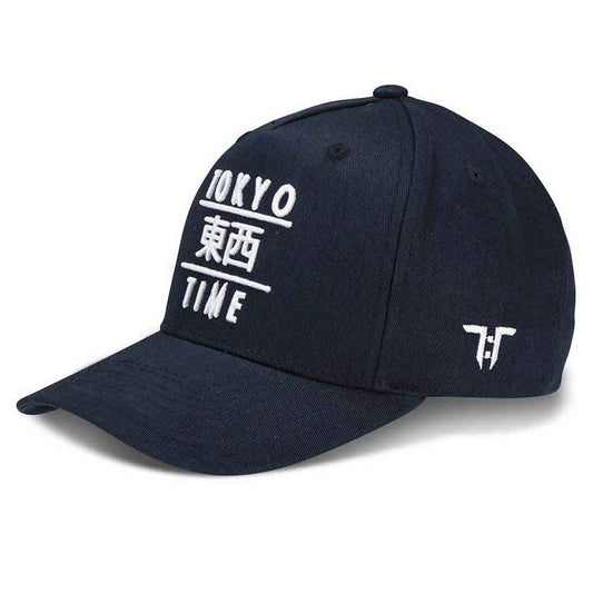 Tokyo Time TT Heritage White Logo Hat Blue