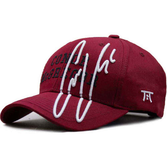 Tokyo Time UFC McGregor White Signature Hat Red