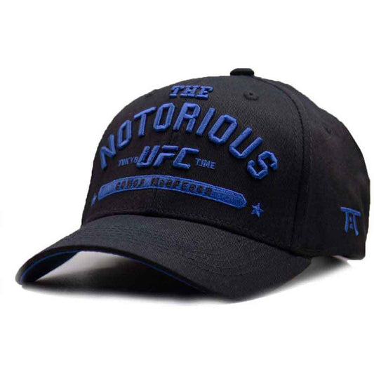Tokyo Time UFC Notorious McGregor Blue Logo Hat Black