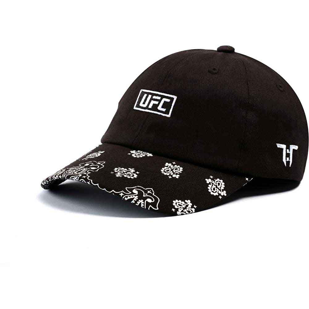 Tokyo Time UFC Paisley Hat Black, White