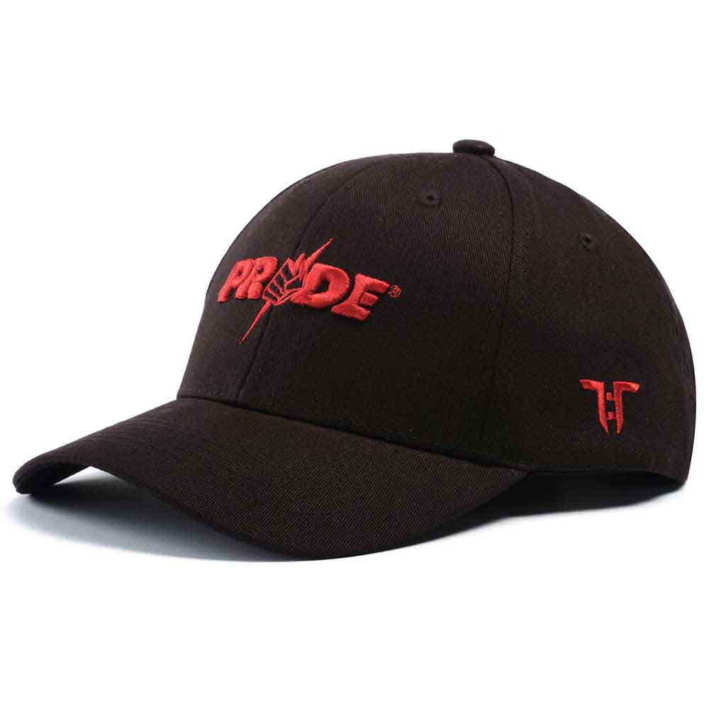 Tokyo Time UFC Pride Centre Red Logo Hat Black