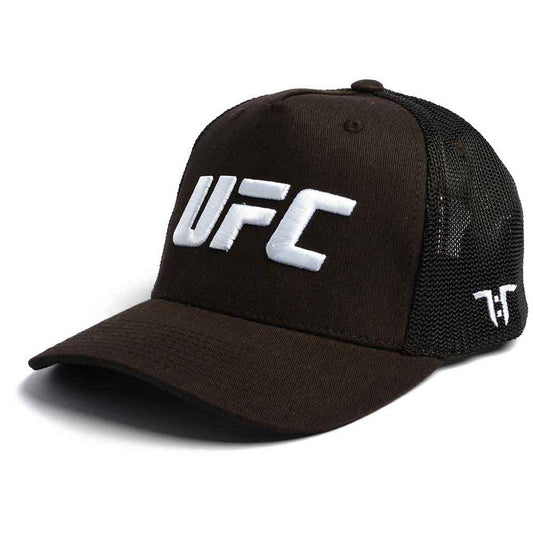 Tokyo Time UFC White Logo Mesh Hat Black