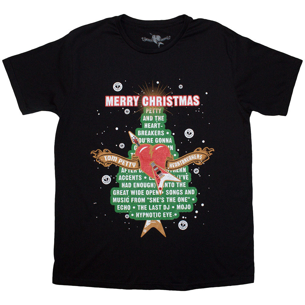 Tom Petty & The Heartbreakers Merry Christmas Mens T Shirt
