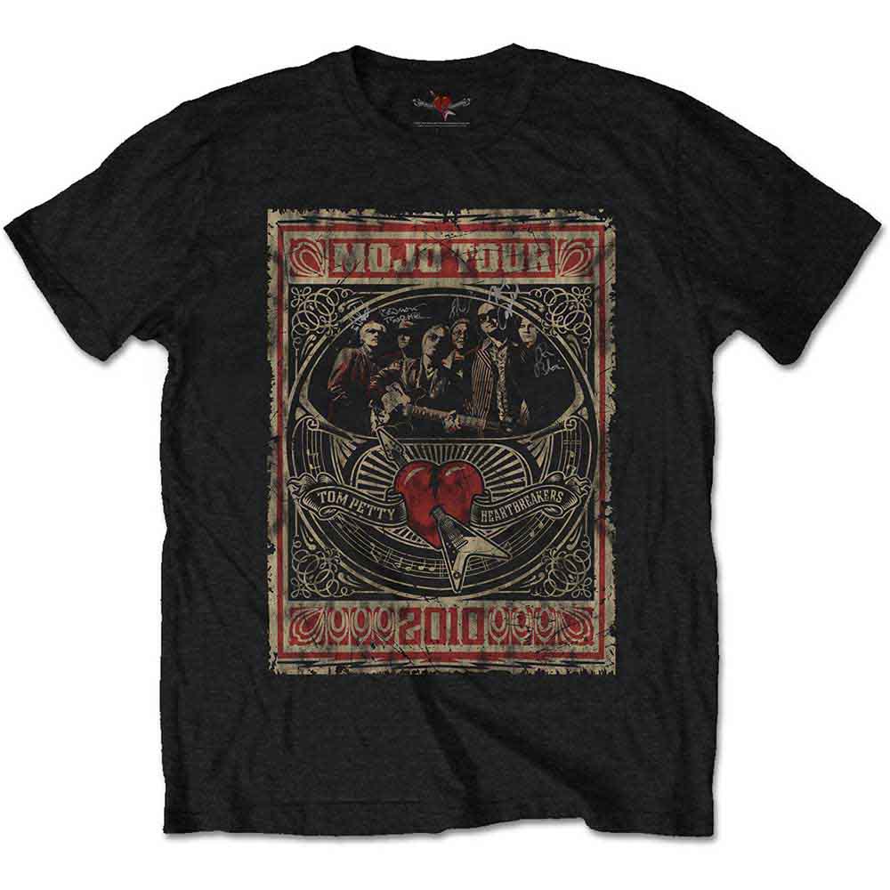 Tom Petty & The Heartbreakers Mojo Tour Mens T Shirt