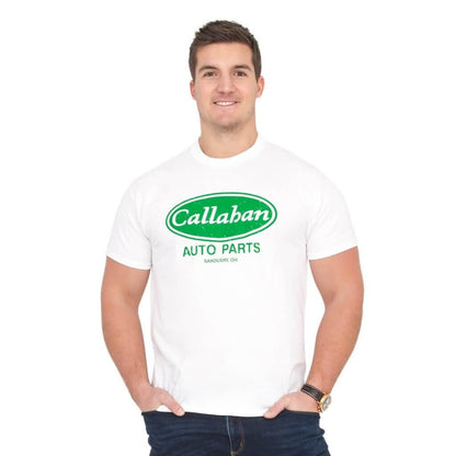 Tommy Boy Callahan Auto Parts White T Shirt