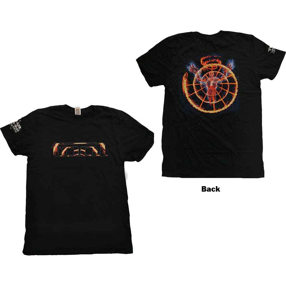 Tool Flame Spiral Mens T Shirt
