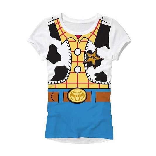 Toy Story Sheriff Costume Juniors T Shirt