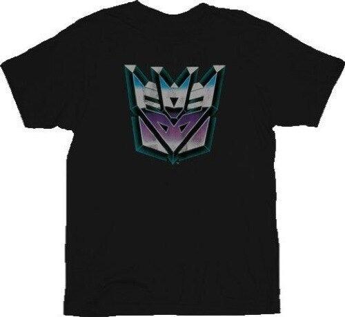 Transformers Evil Decepticon Distressed T Shirt
