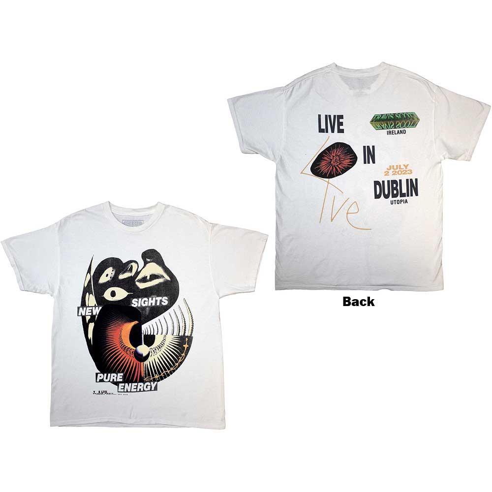 Travis Scott Summer Run 2023 Dublin Mens T Shirt