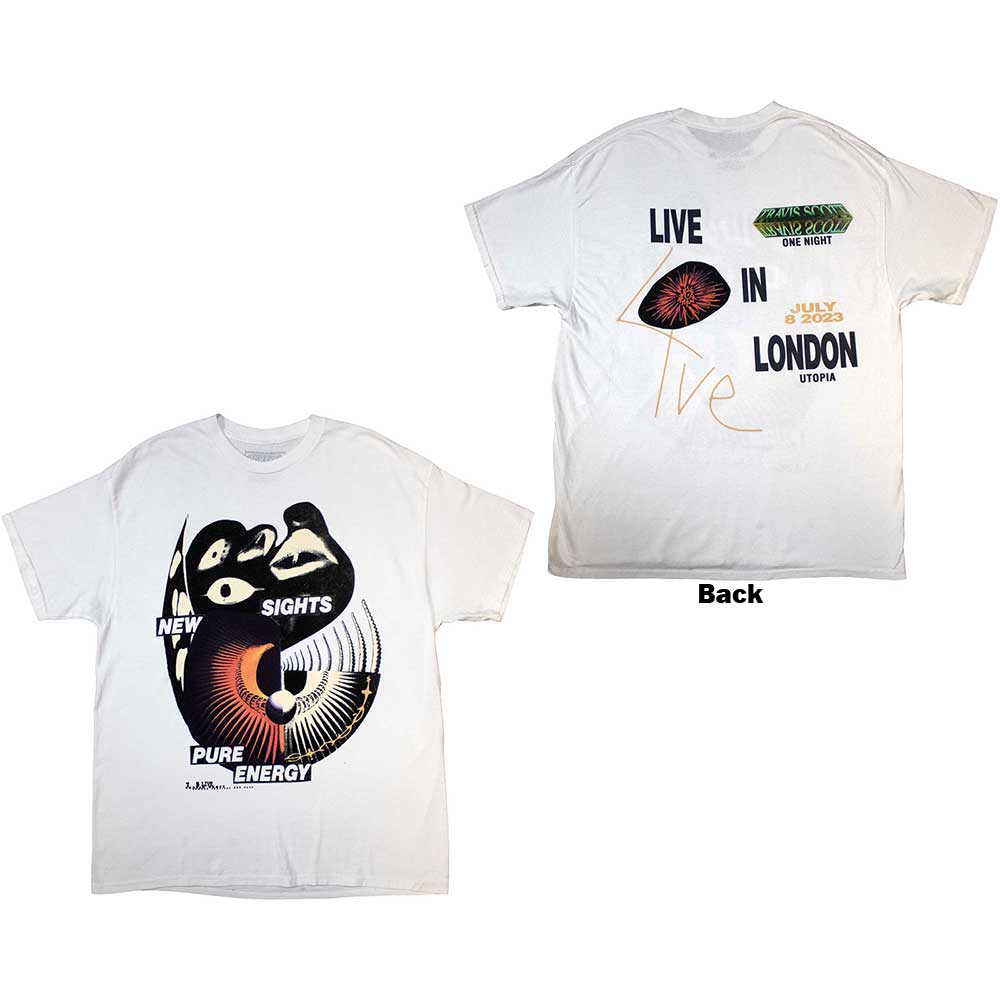 Travis Scott Summer Run 2023 London Mens T Shirt