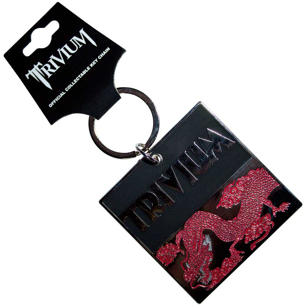 Trivium Deadmen & Dragons Silhouette Keychain
