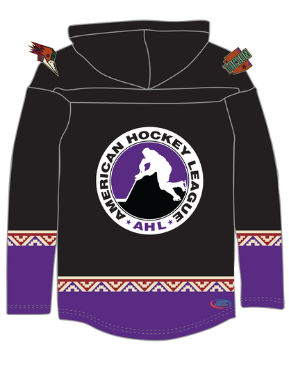 Tucson Roadrunners "Kachina" Alternate AHL Hockey Embroidered Lace Hoodie