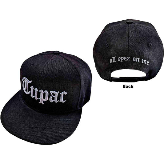 Tupac All Eyez Hat Black
