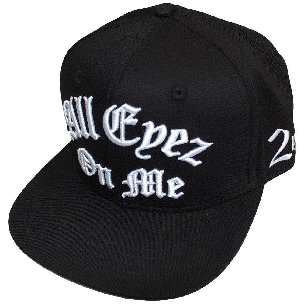 Tupac All Eyez On Me Hat Black