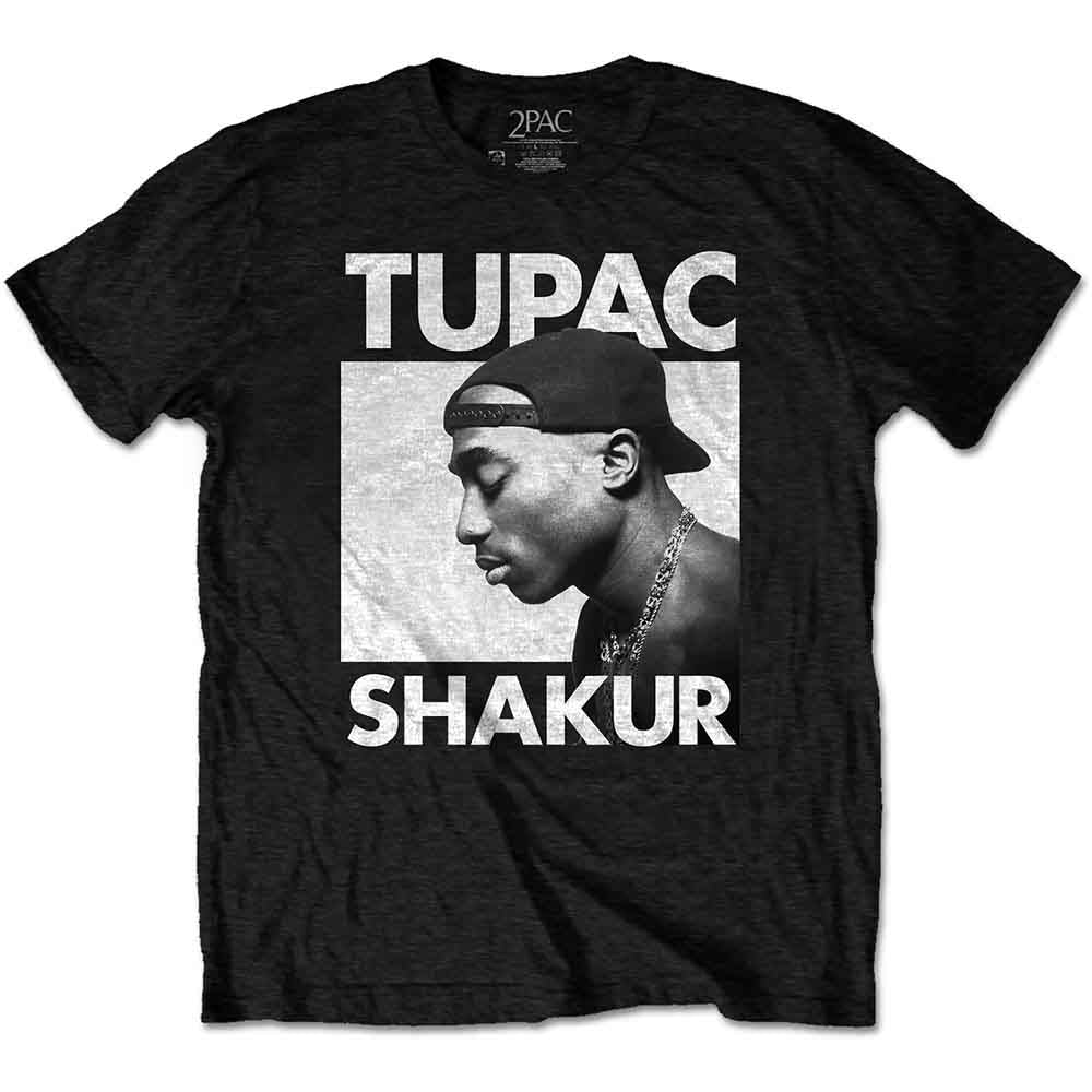 Tupac Eyes Closed Mens T Shirt