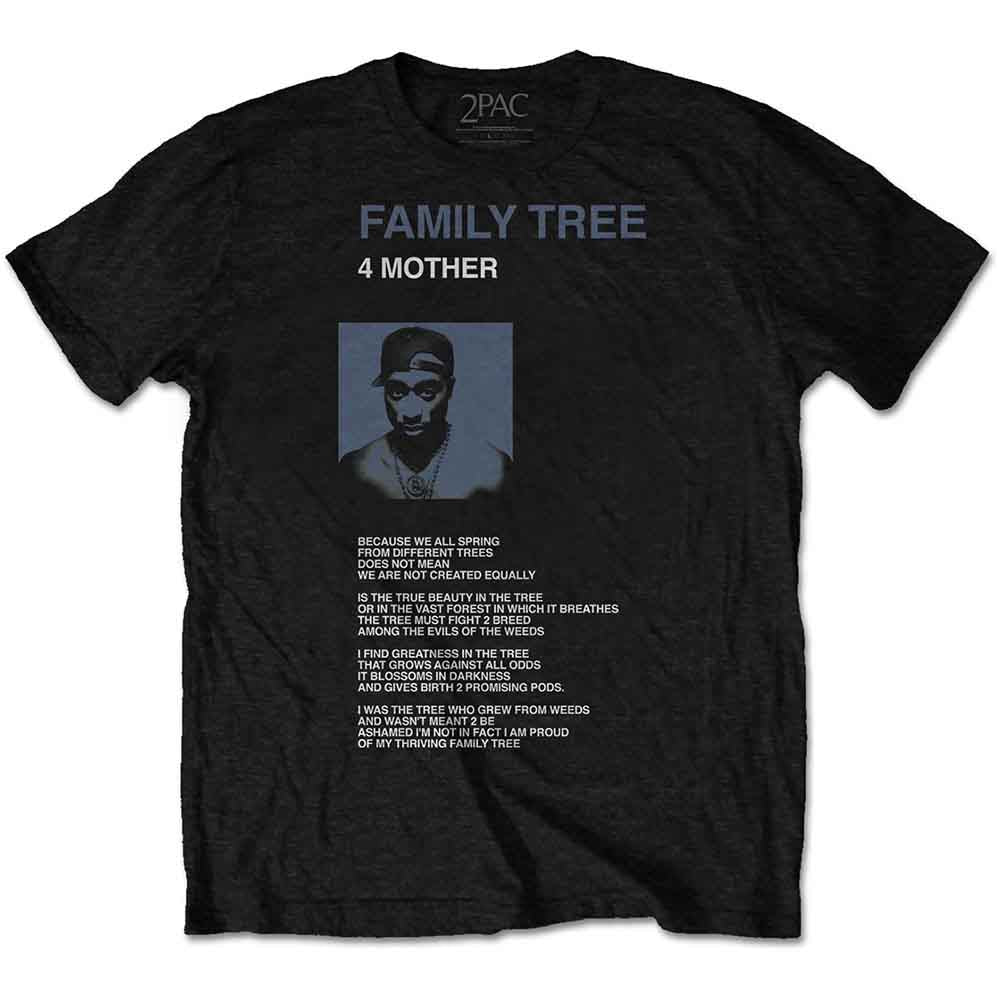 Tupac Family Tree Mens T Shirt