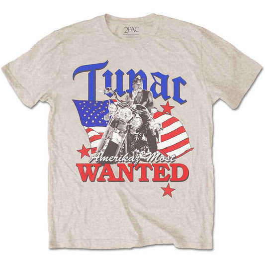 Tupac Most Wanted Mens T Shirt