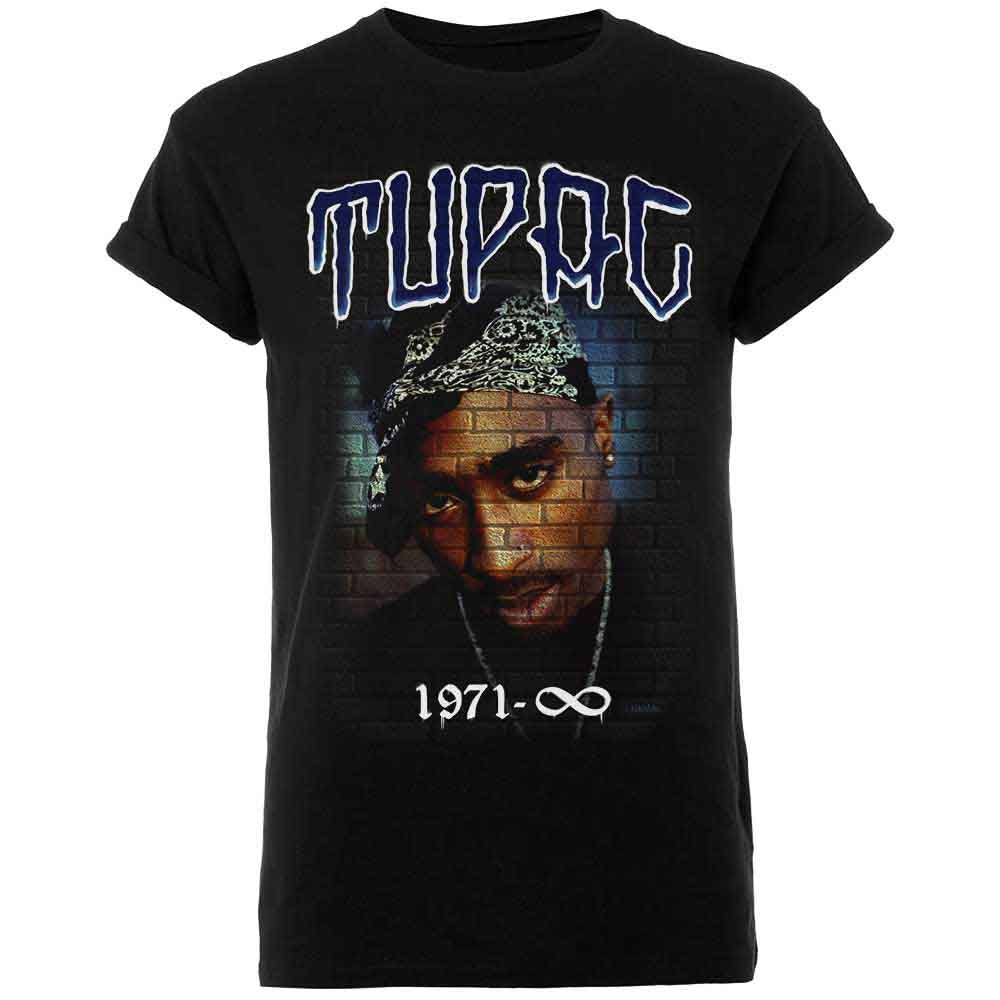 Tupac Mural 1971 Mens T Shirt