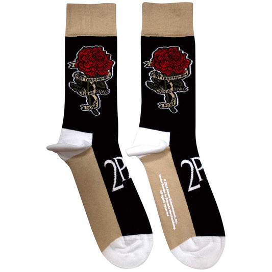 Tupac Thug Life Socks Black