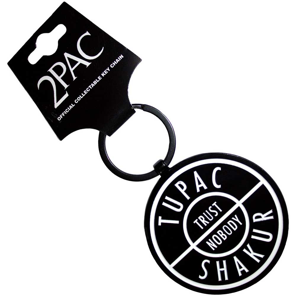Tupac Trust Nobody Keychain
