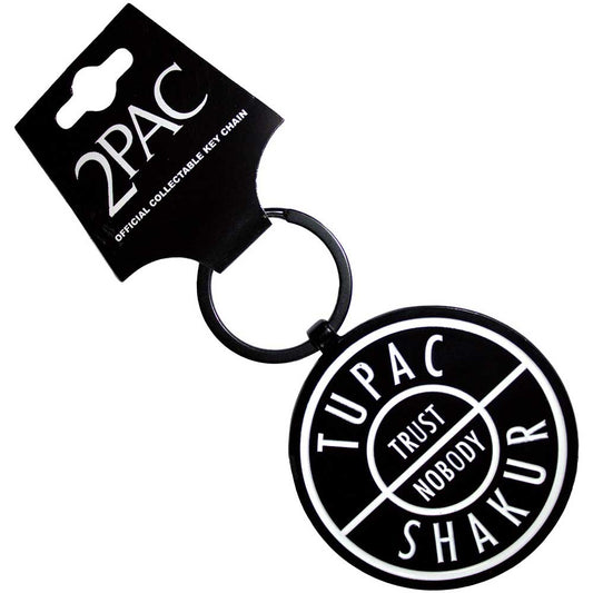 Tupac Trust Nobody Keychain