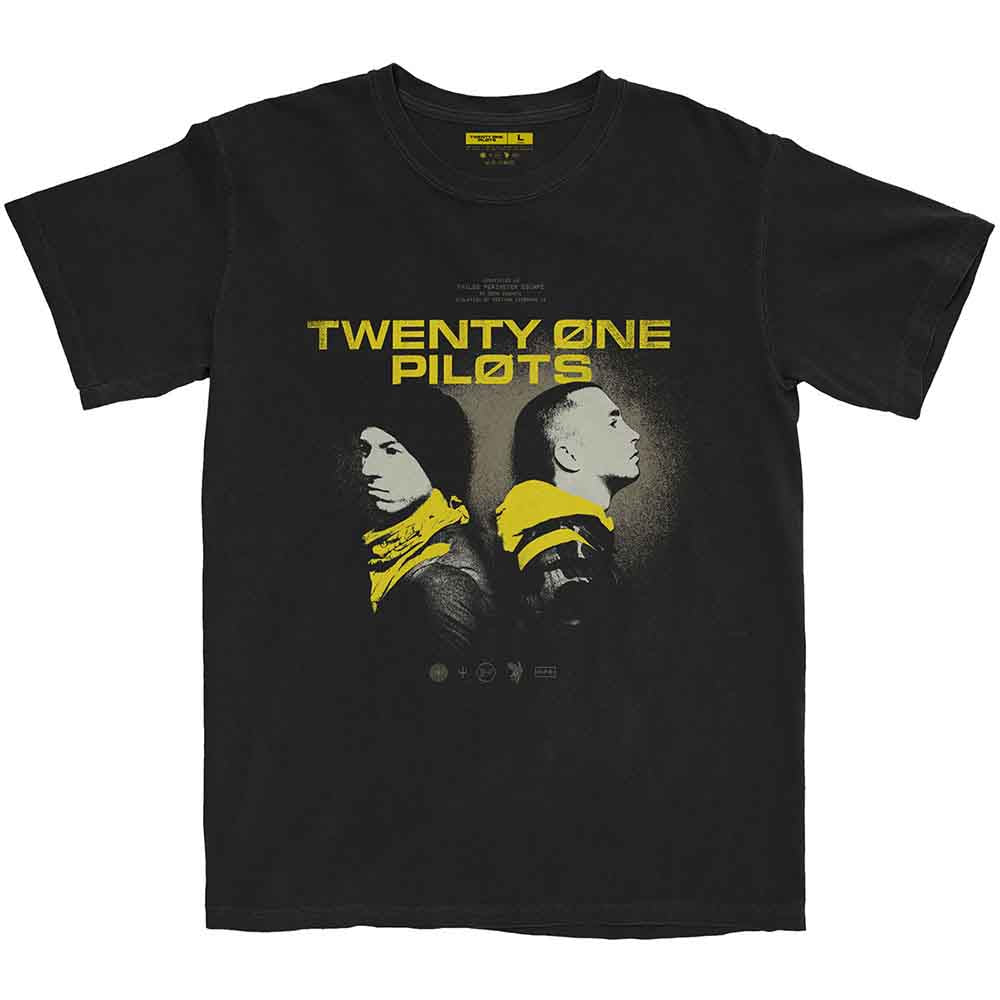 Twenty One Pilots Back To Back Mens T Shirt