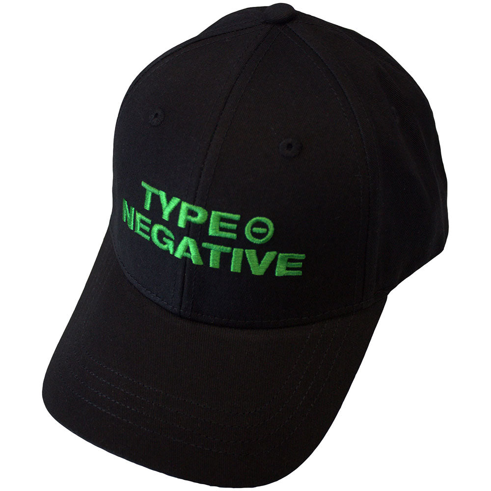 Type O Negative Text Logo Hat Black