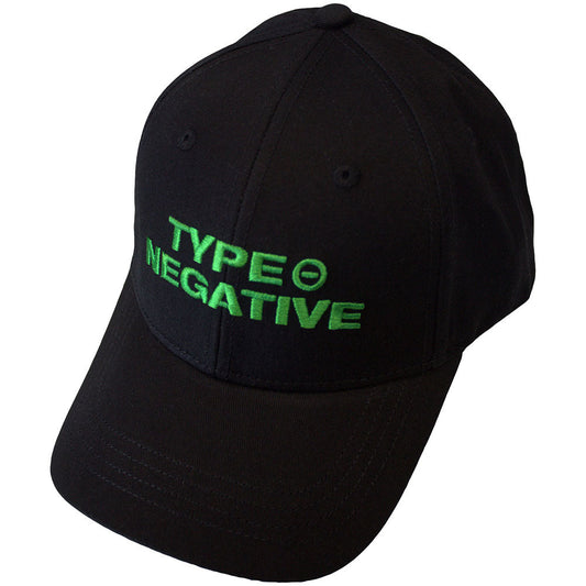 Type O Negative Text Logo Hat Black