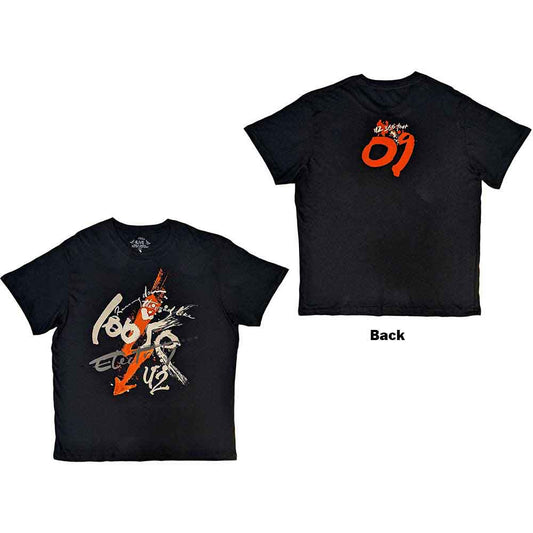 U2 360 Degree Tour 2009 Loose Electricity Mens T Shirt