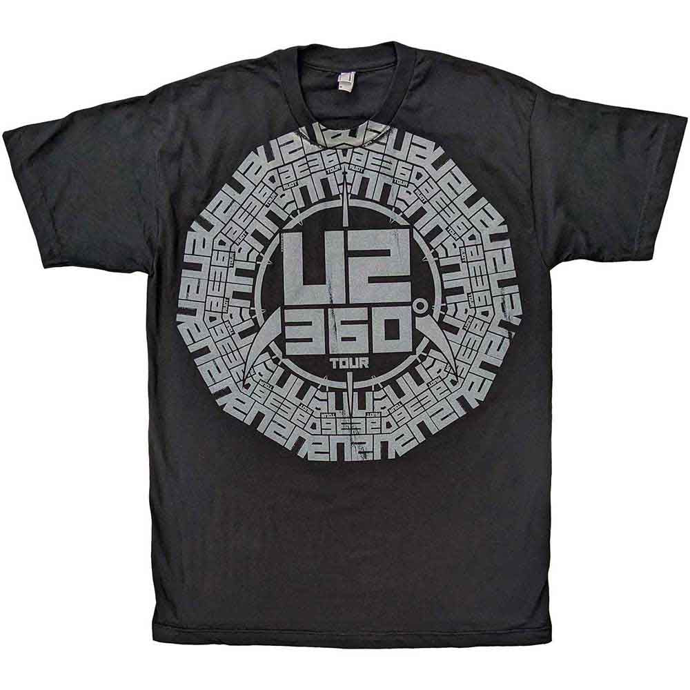 U2 360 Degree Tour Logo Mens T Shirt