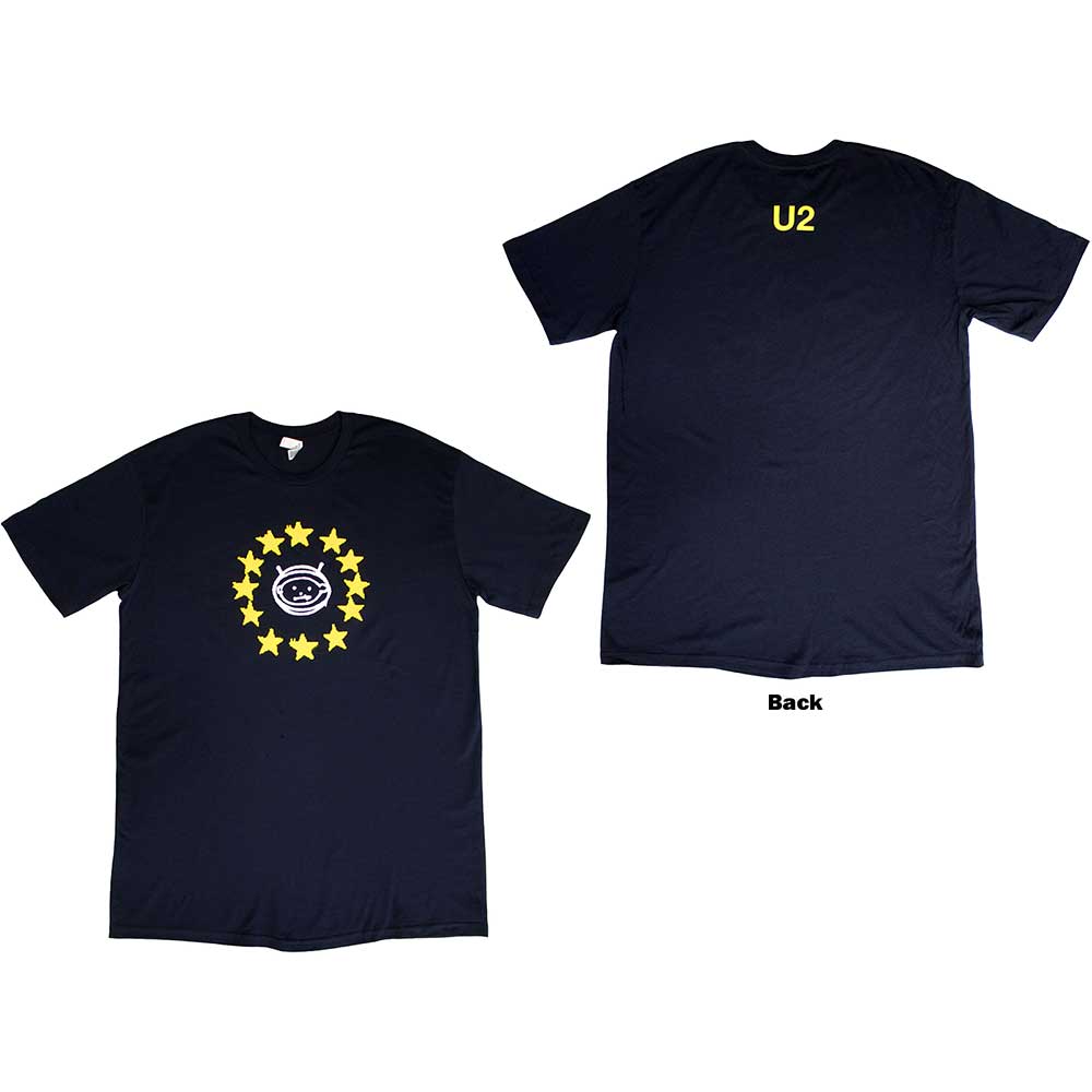 U2 EU Stars 2018 Mens T Shirt