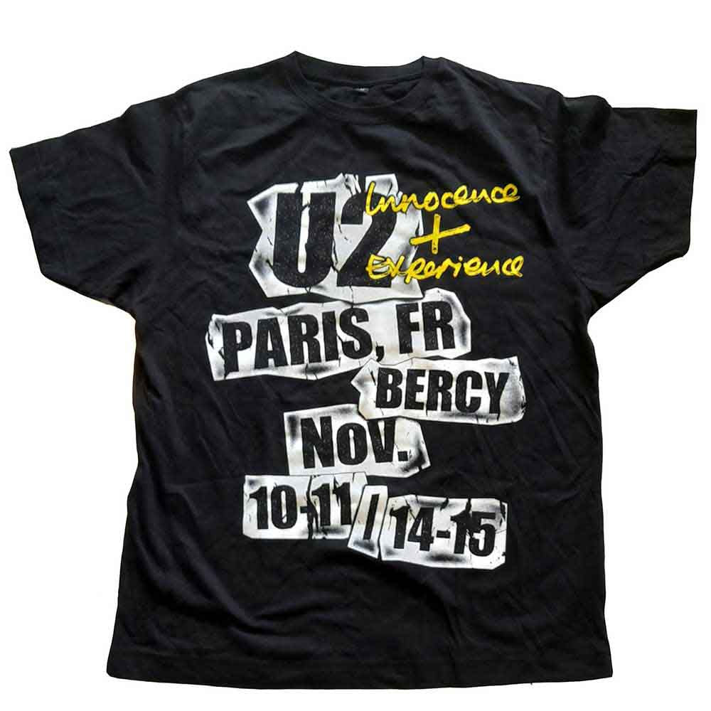 U2 I+E Paris Event 2015 Mens T Shirt
