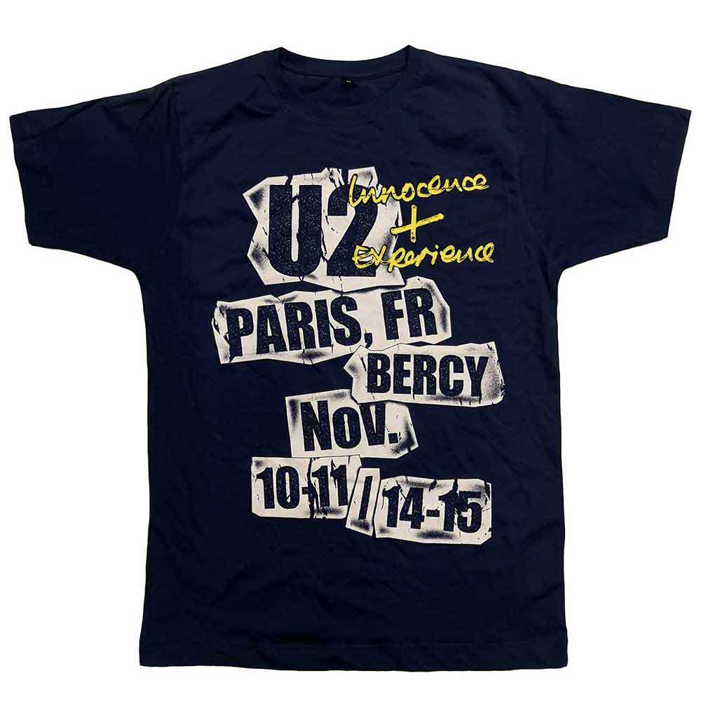 U2 I+E Paris Event 2018 Mens T Shirt