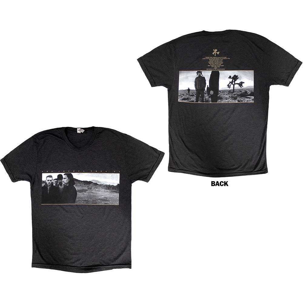 U2 Joshua Tree Dates 2017 Mens T Shirt
