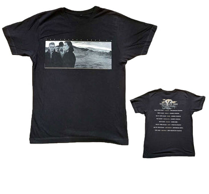 U2 Joshua Tree Album Officially Licensed Mens T Shirt Black