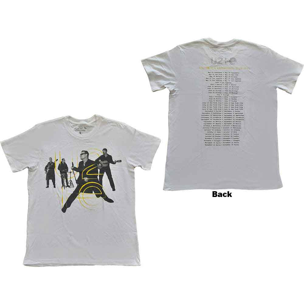 U2 Live Action Mens T Shirt