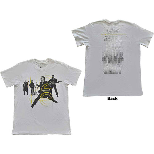 U2 Live Action Mens T Shirt
